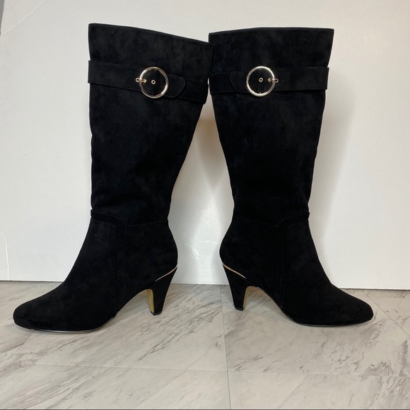 New! Bella Vita Braxton Tall Black Boot 11WW - Picture 7 of 12